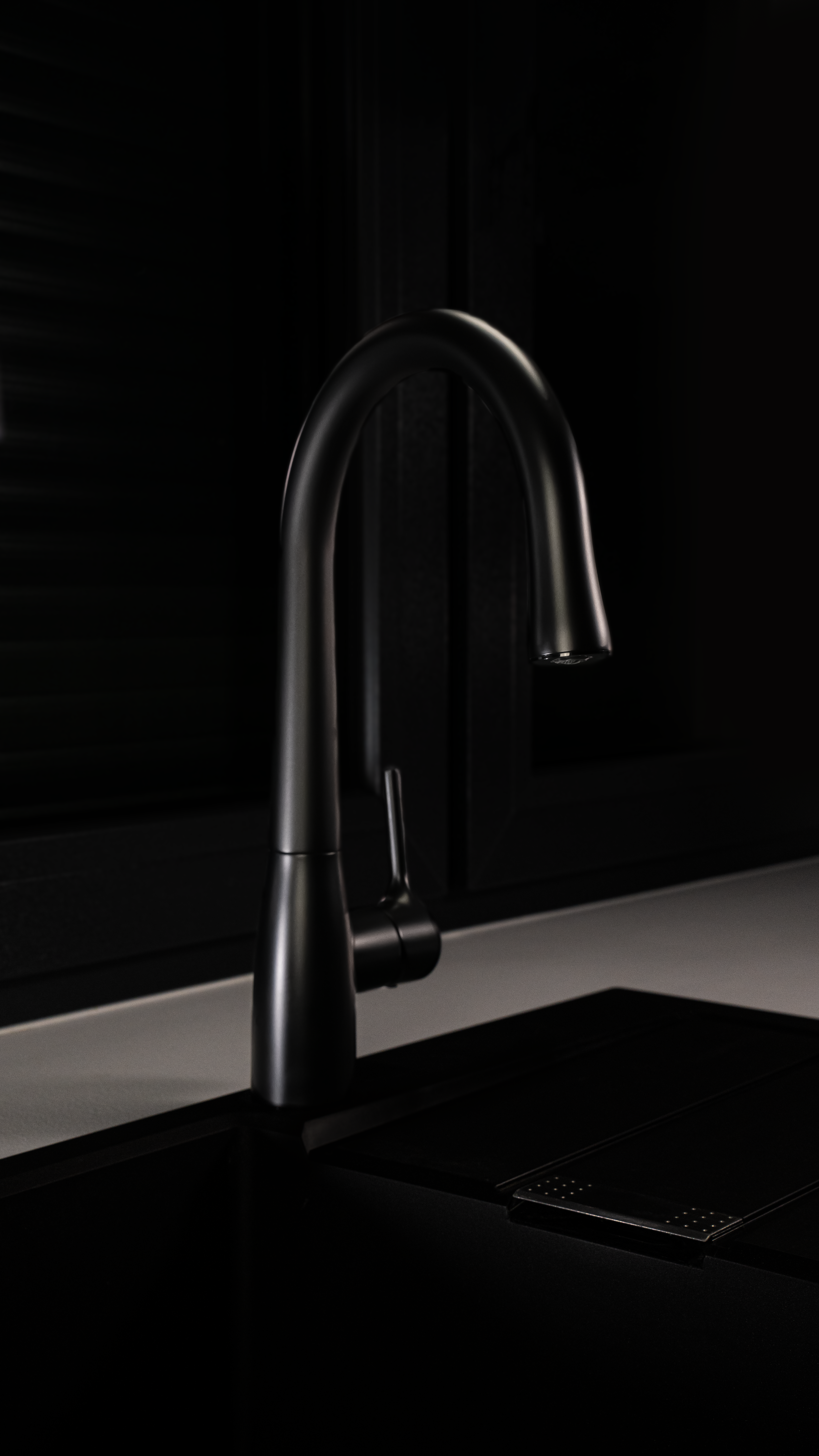 Bateria bezdotykowa czarna