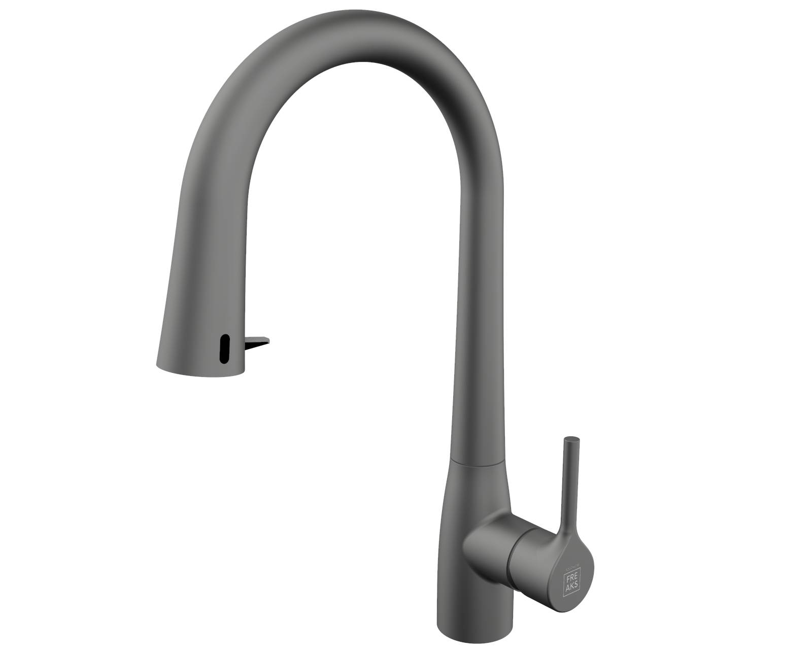 Bateria bezdotykowa z wyciąganą wylewką minimalistyczna w różnych kolorach