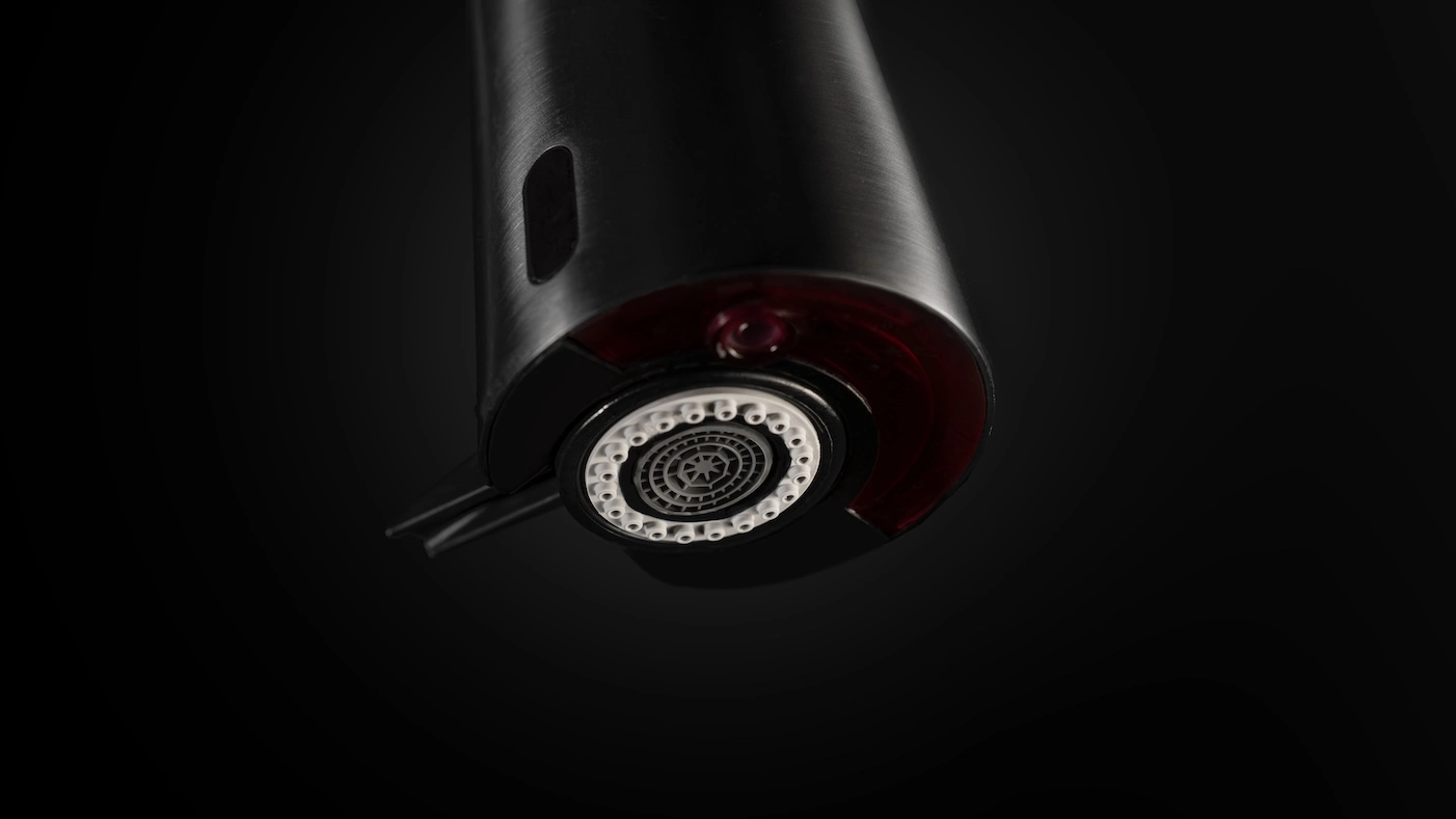 Bateria bezdotykowa czarna czujnik ruchu