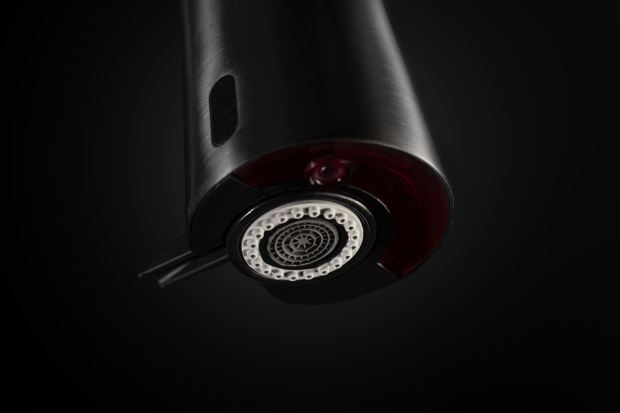 Bateria bezdotykowa czarna czujnik ruchu