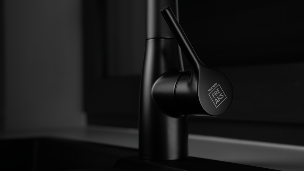 Bateria bezdotykowa wyciągana wylewka