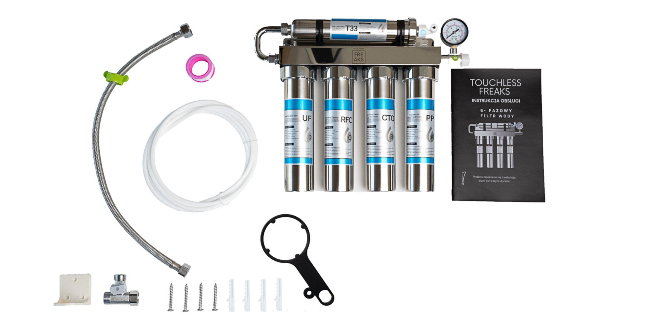 Filtr wody do baterii kuchennej Touchless Freaks