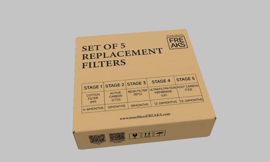 WKŁADY WYMIENNE - ZESTAW 5 FILTRÓW - obrazek 3