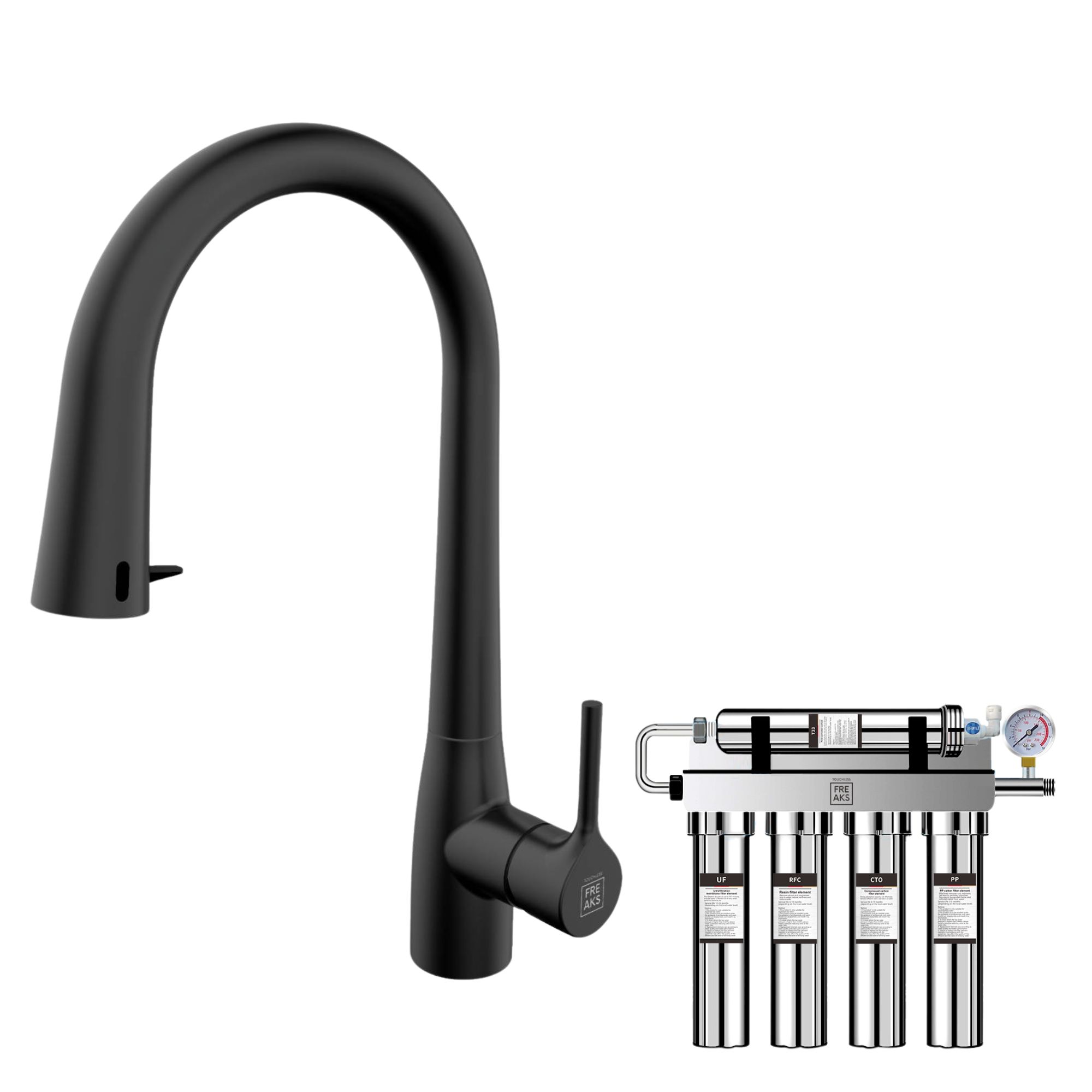 Bezdotykowa Bateria z FILTREM WODY - FREAK FILTER